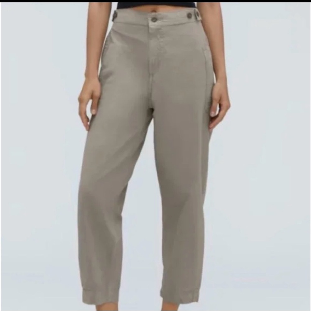 Everlane The Fatigue Barrel Pant - Clay Cotton Size 6 CURRENTLY SOLD OUT